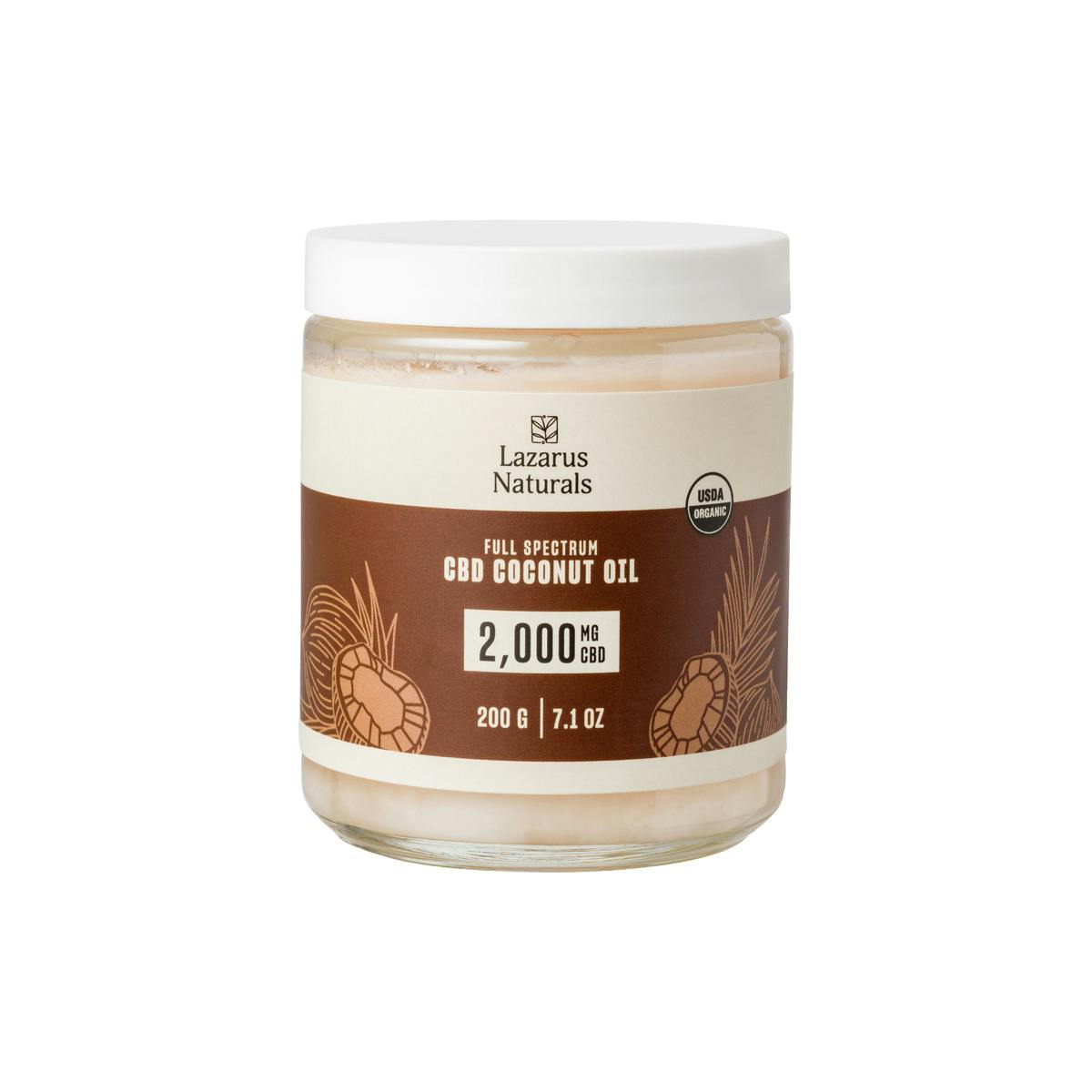Lazarus CBD Coconut Oil