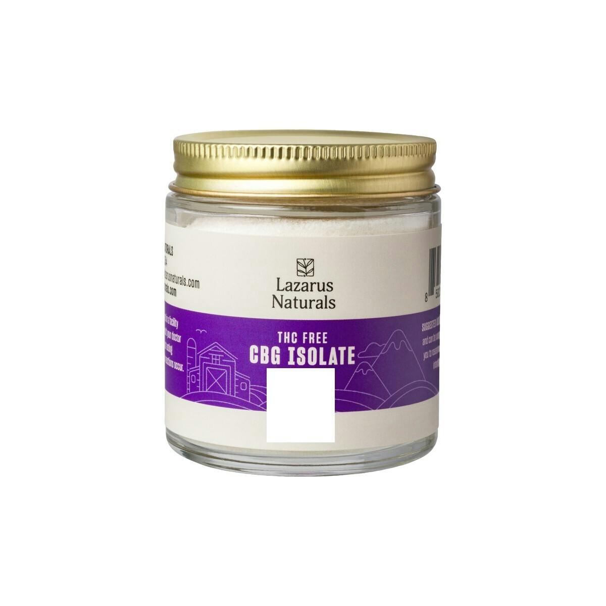 Lazarus Bulk CBG Isolate 5g