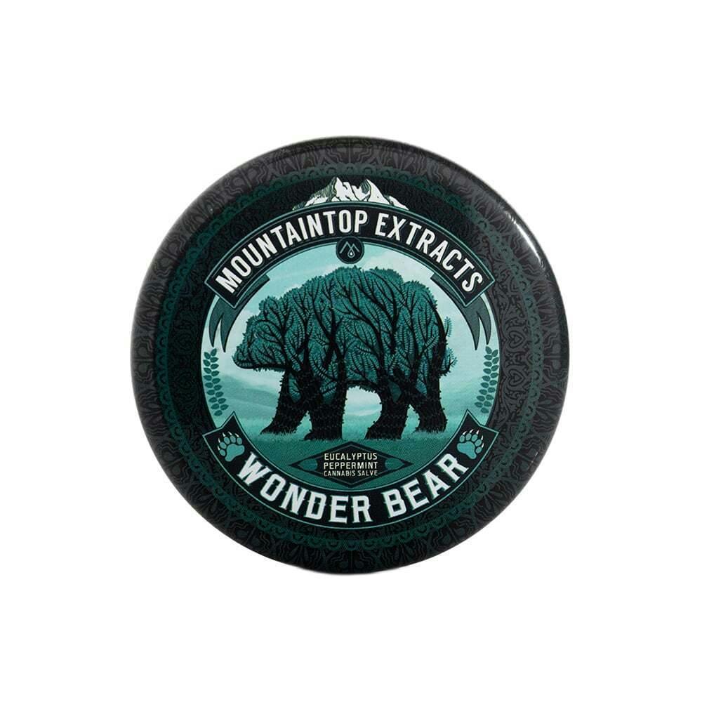 Mountaintop Wonderbear 1:1 THC/CBD Salve 1000mg