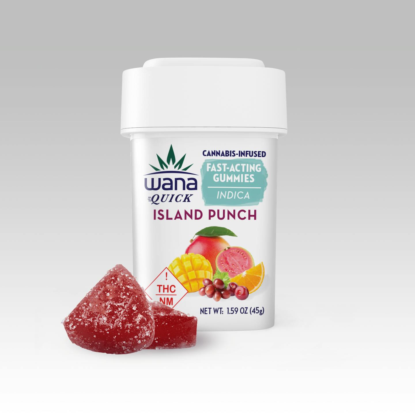 Island Punch - Indica [2 pack] by Wana Edibles
