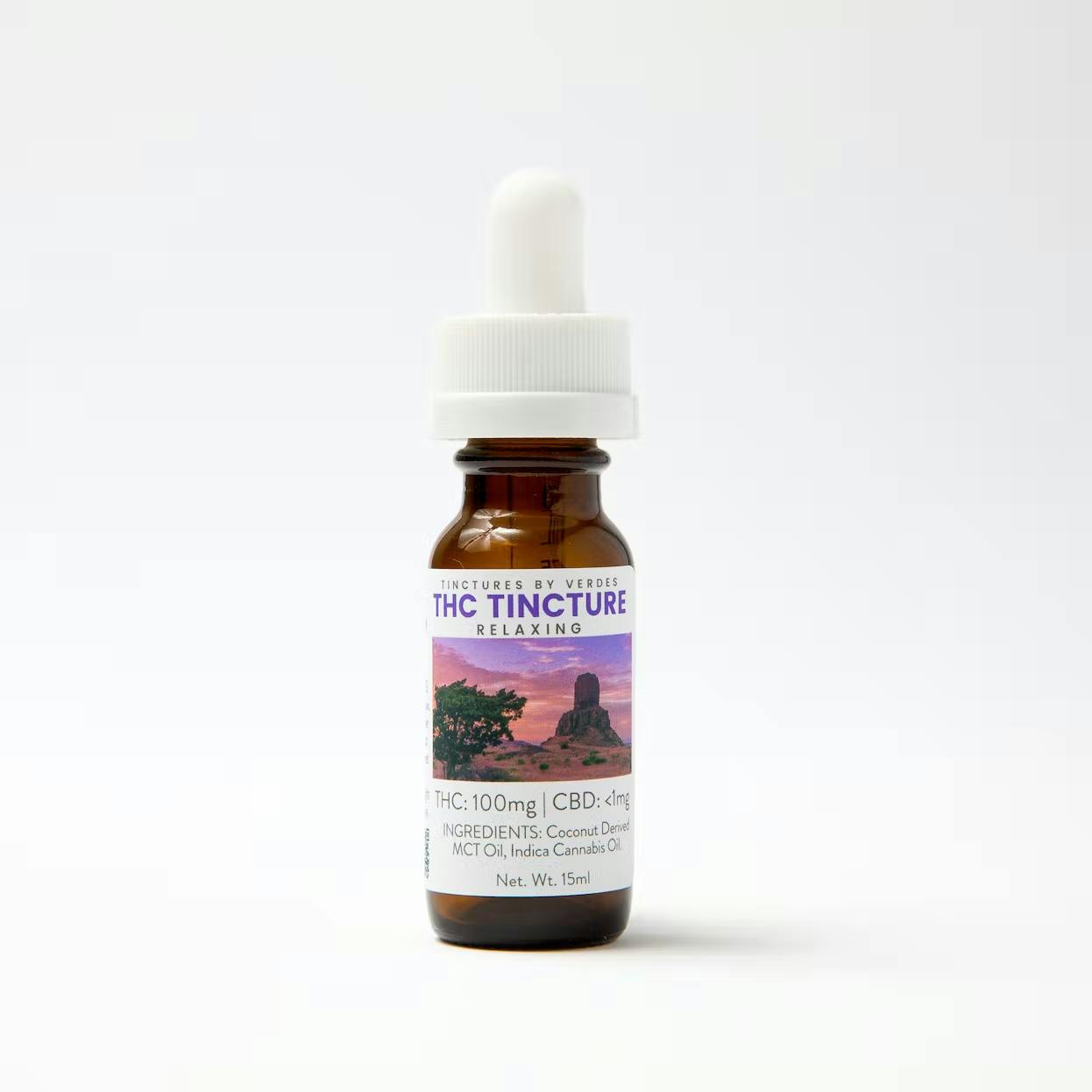 Verdes Foundation 1:1 THC/CBD balanced tincture 300mg
