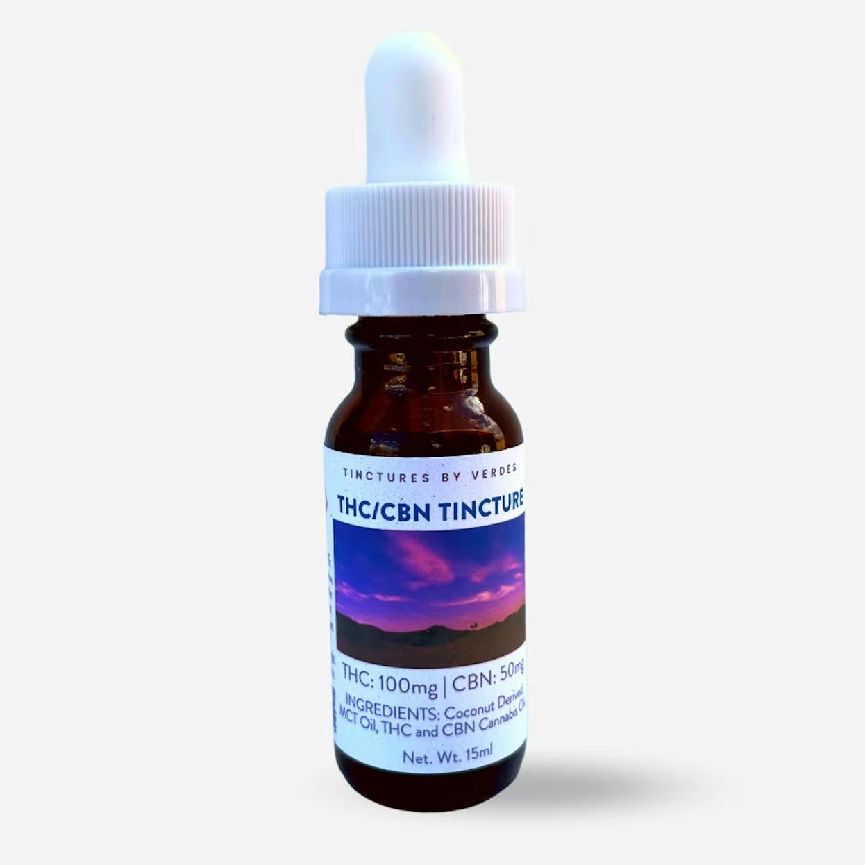 Verdes Foundation 2:1 THC/CBN tincture 300mg