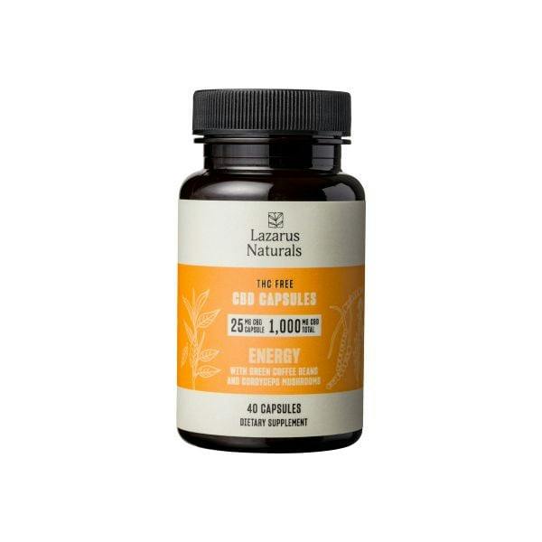 Energy Formula 25mg CBD Capsules 40ct