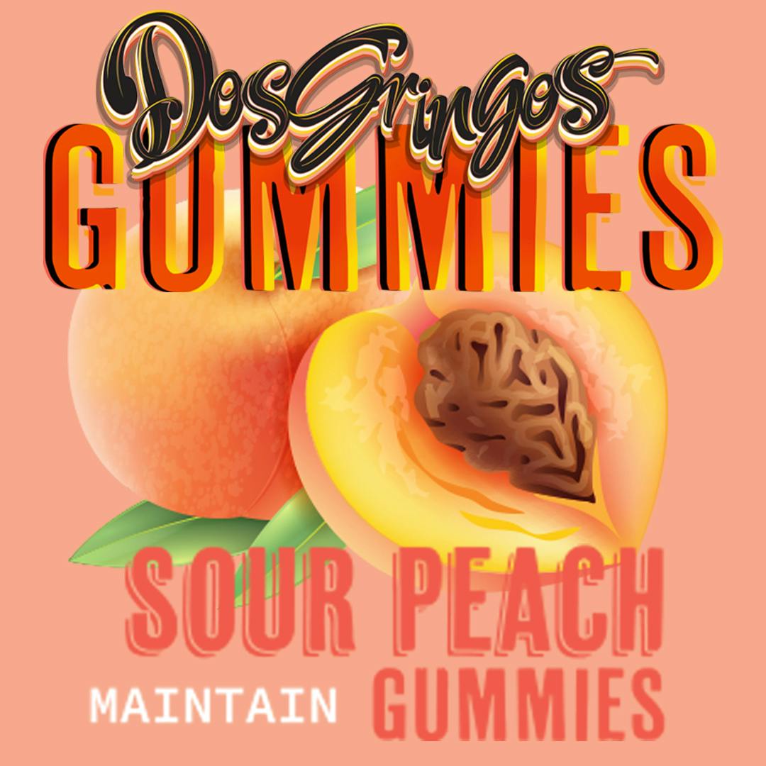 Sour Peach | Gummies | 500mg/ea