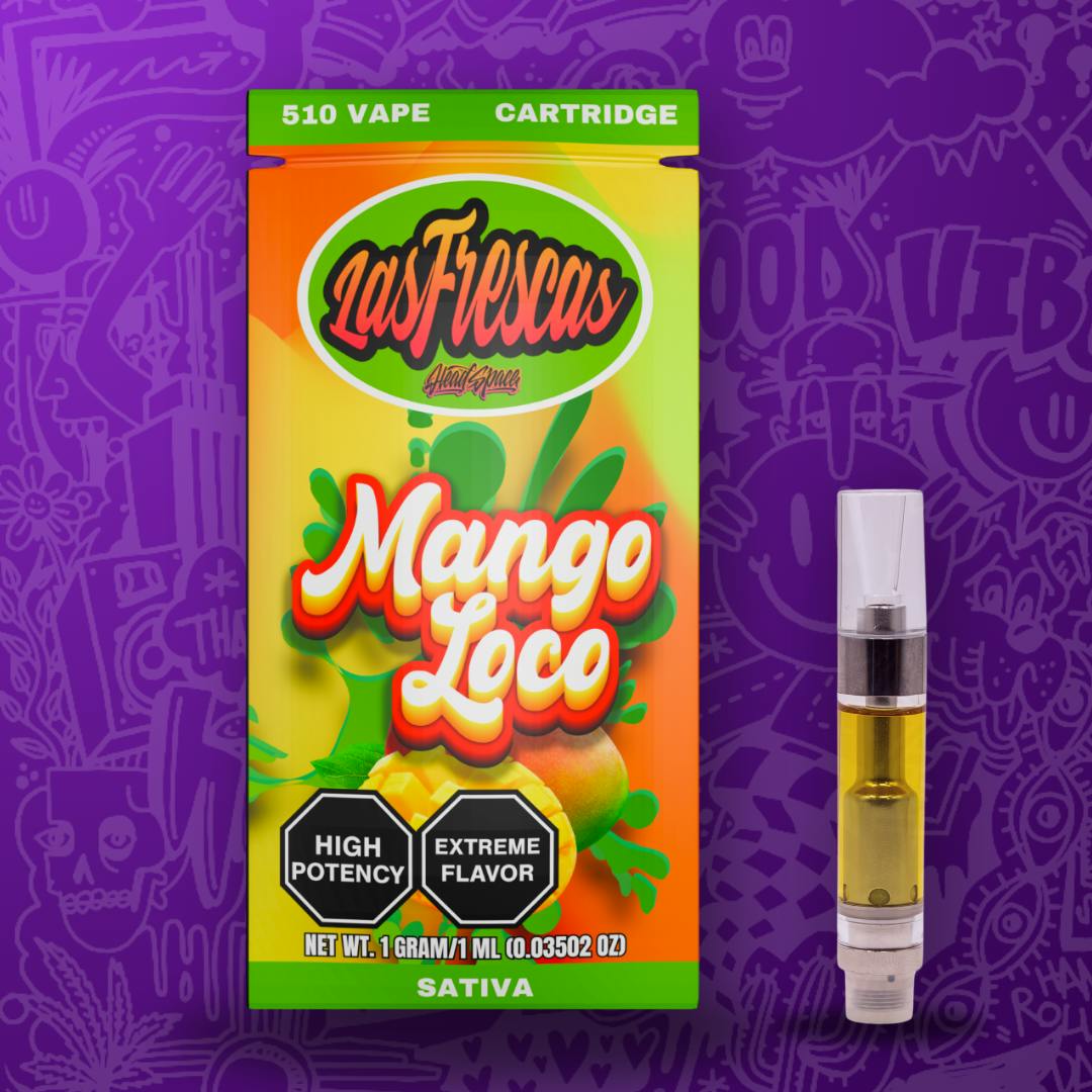 Las Frescas 510 Cart- Mango Loco by HeadSpace Alchemy