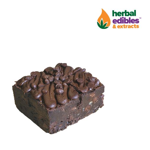 Herbal Edibles Cafe Noir Brownie Bite 200mg