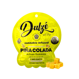 Dulze Artisan Microdose Gummies - Pina Colada