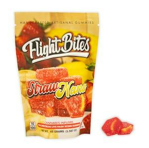 Strawnana Live Hash Rosin Gummies | Gummies | 10pk | 10mg/ea
