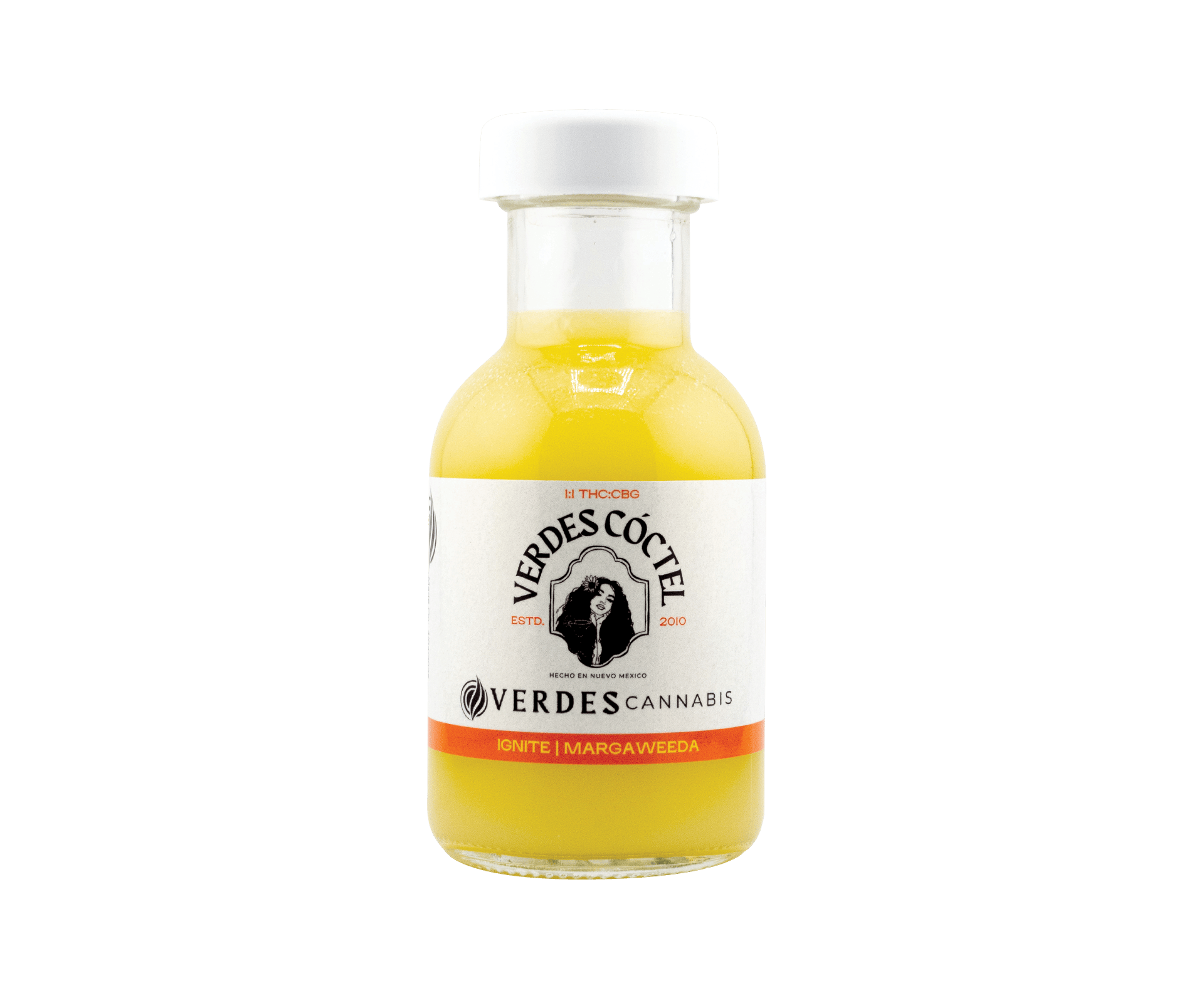 Verdes | 100mg Beverages | Mergaweeda 1:1 THC:CBG