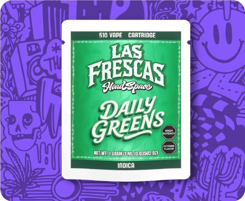 Las Frescas 510 Cart - Daily Greens