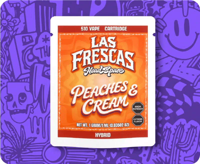 Las Frescas 510 Cart - Peaches & Cream