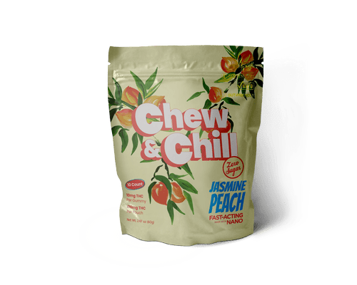 Chew & Chill - Peach Jasmine | Gummies | 10pk | 10mg/ea