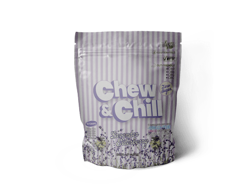 Chew & Chill Sugar Free Gummies - Lavender Elderberry (sleep)