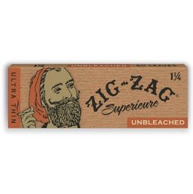ZIG ZAG 1 1/4 UNBLEACHED ROLLING PAPER