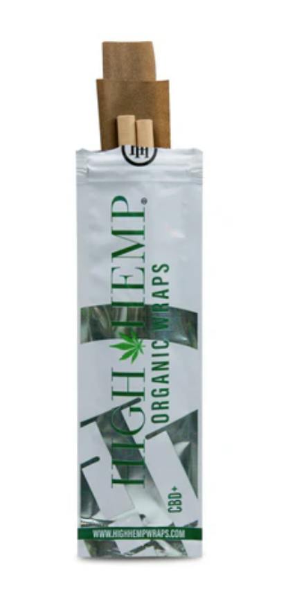 High Hemp - 100% Tobacco Free Wraps - 2pk - Original | Accessories