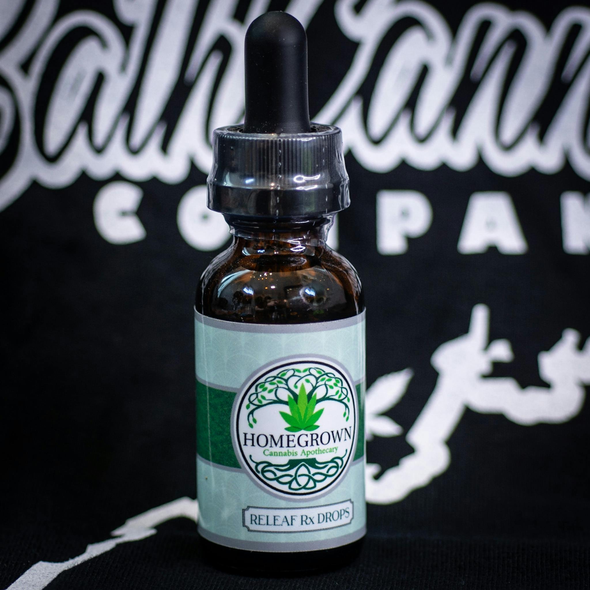 Homegrown Healthcare: Tincture CBD:THC 600mg