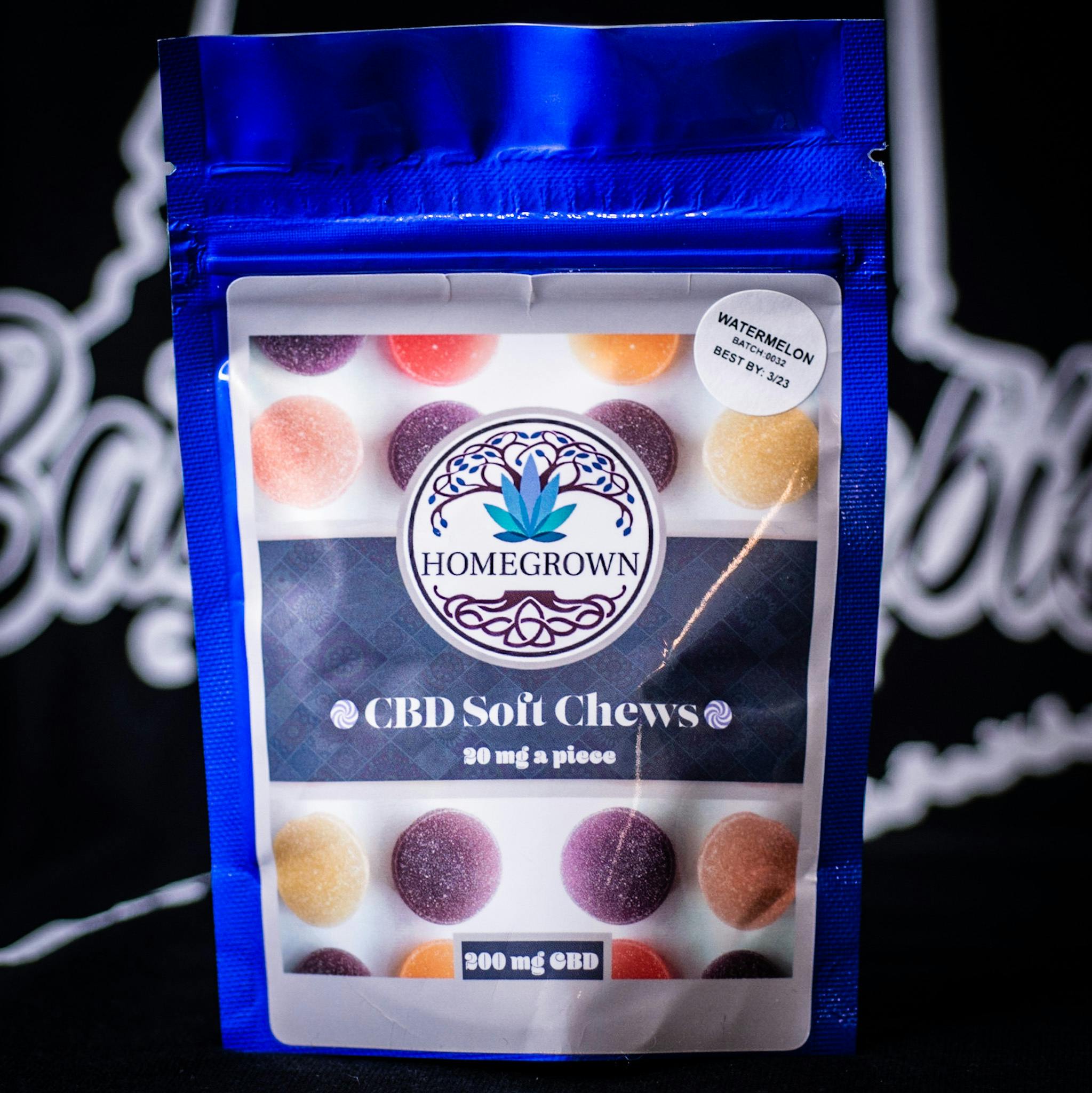 Homegrown Healthcare: 200mg CBD Blueberry