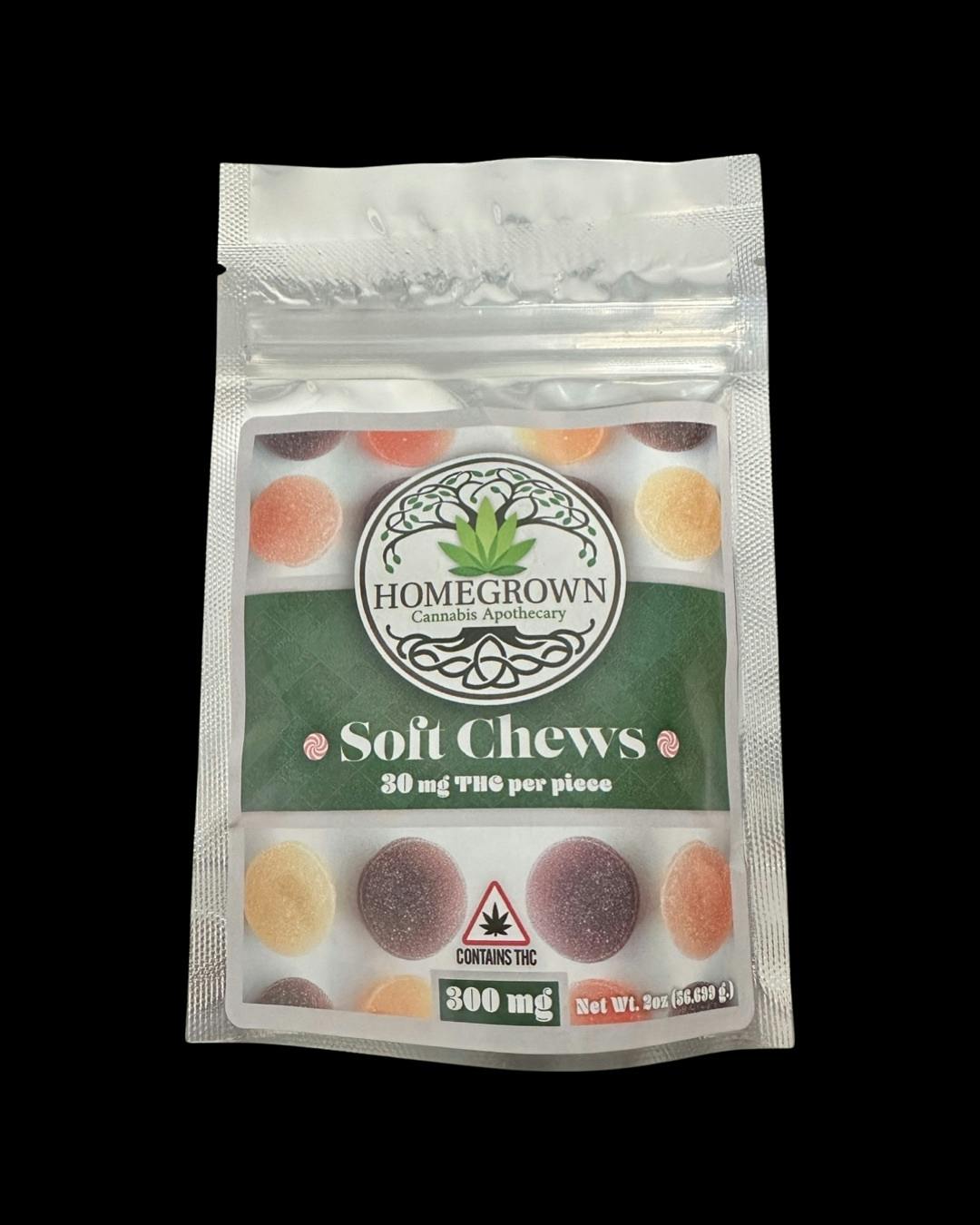 Homegrown Healthcare: 300mg THC (Sour)