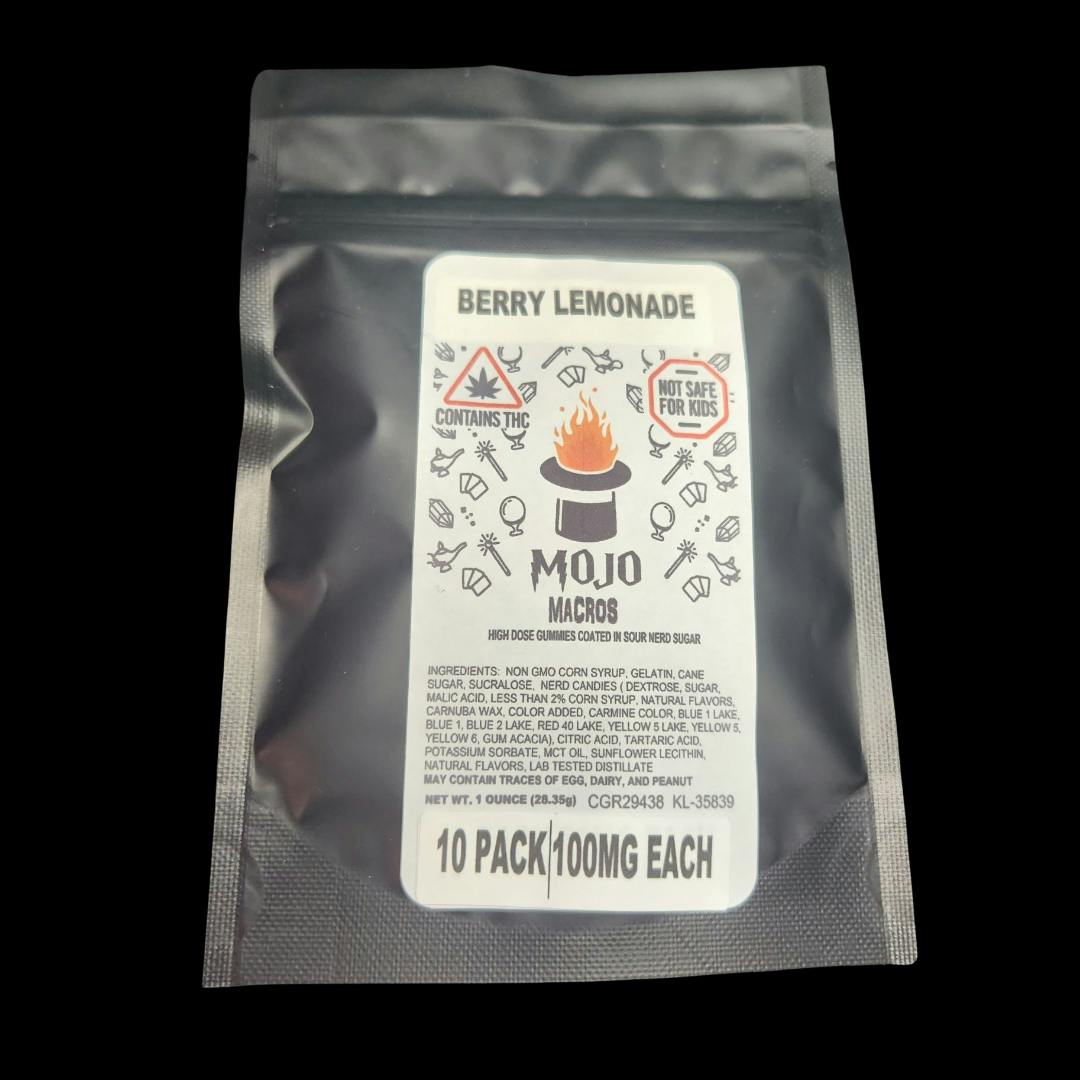 Mojo: Berry Lemonade Gummy 1000mg