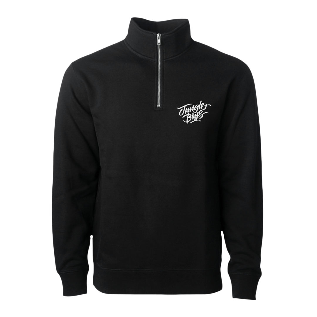 Jungle Boys - Stacked Quarter Zip (Black)