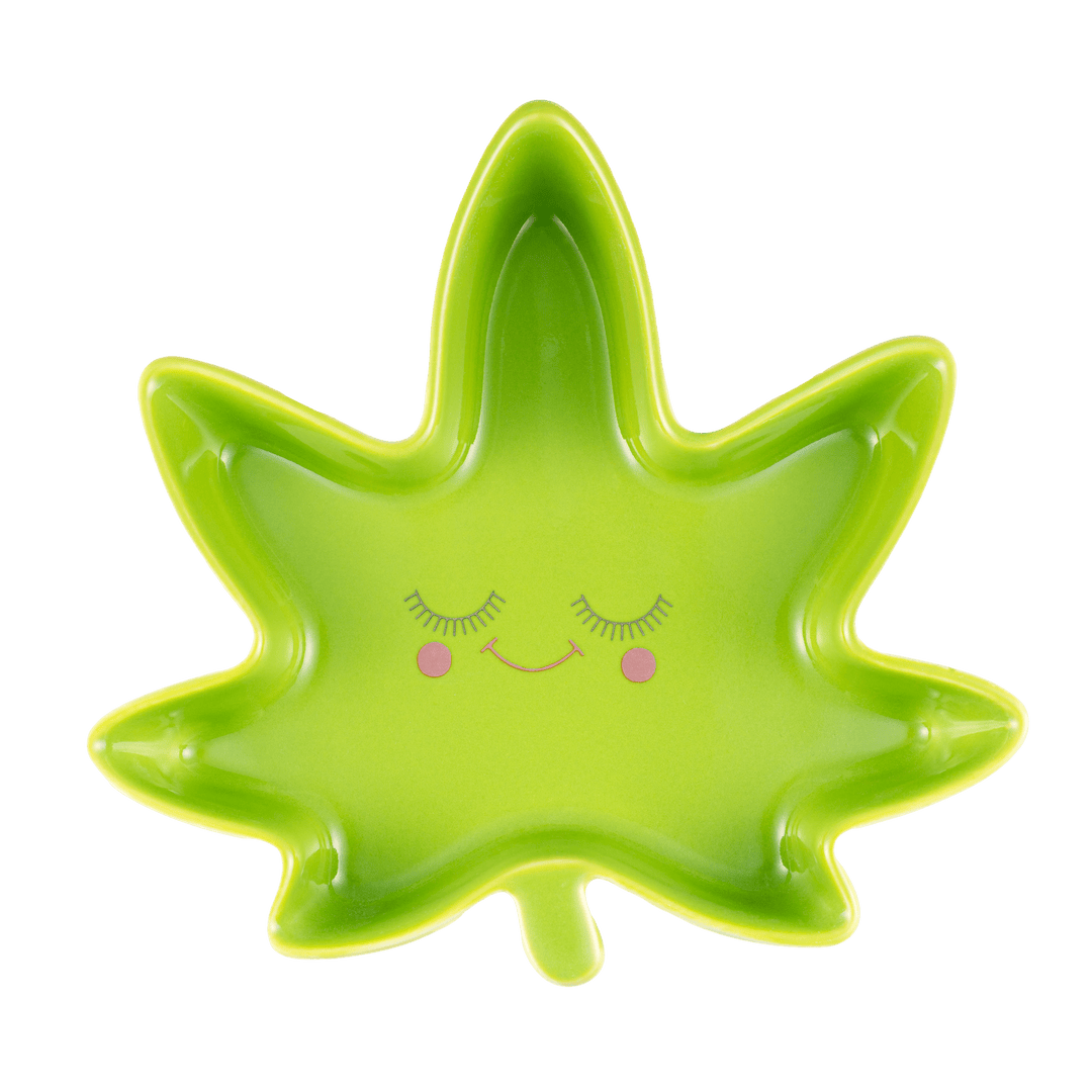 Jungle Boys - Happy Leaf Ash Tray (Green)