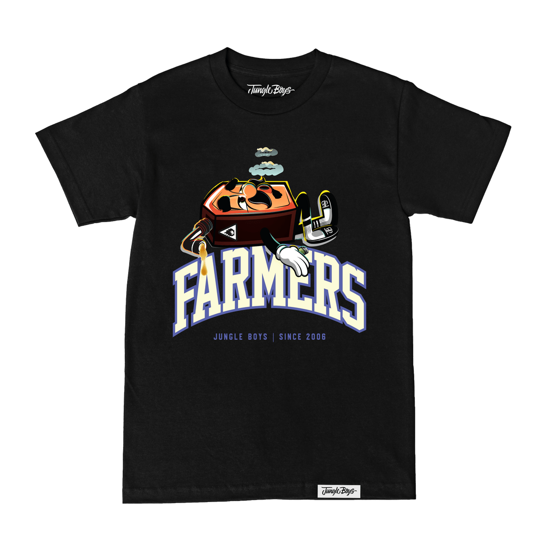 Jungle Boys Clothing | Farmers Tee - Medium (Black)