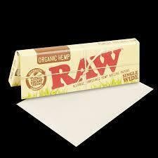 Black Organic Hemp 1 1/4 Size Rolling Papers | Accessories
