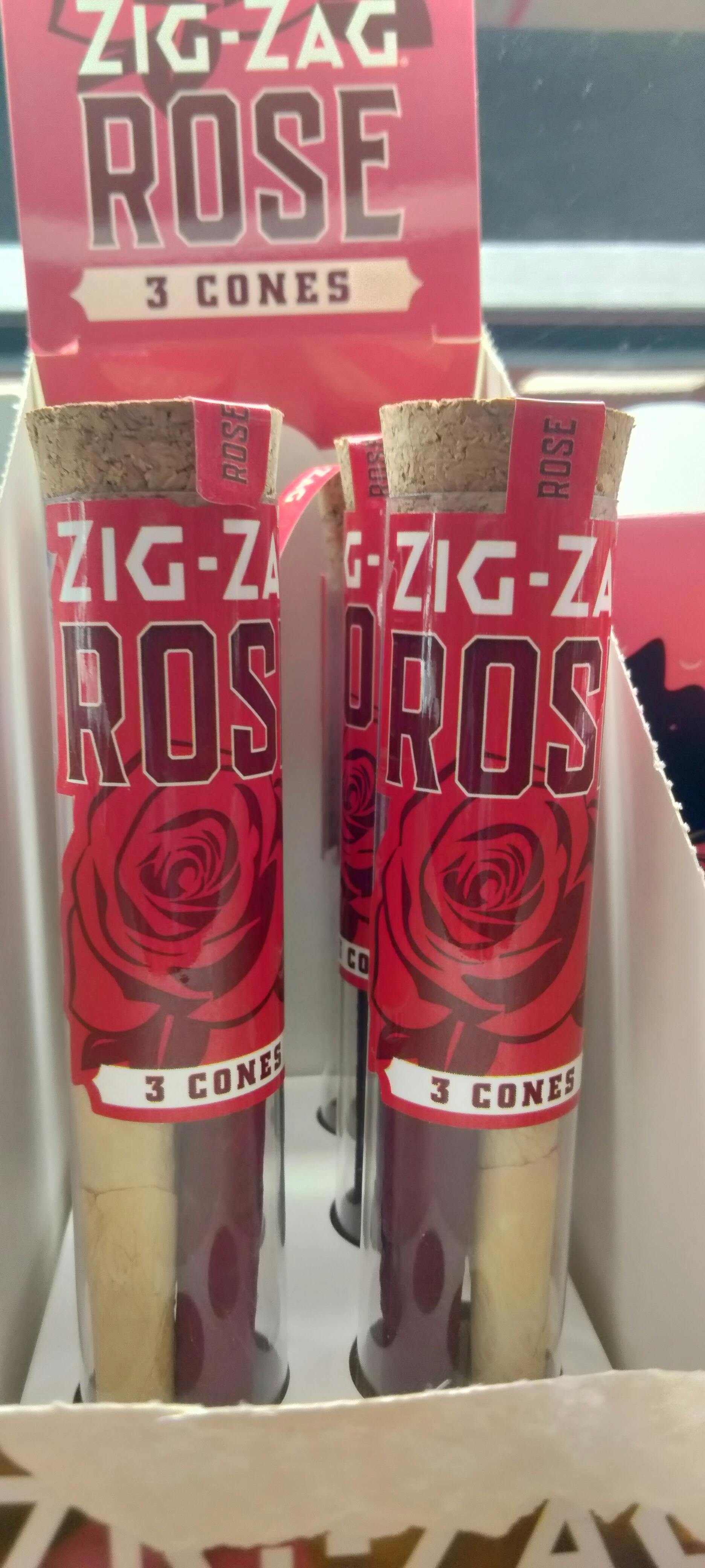 ZIG ZAG REAL ROSE CONES
