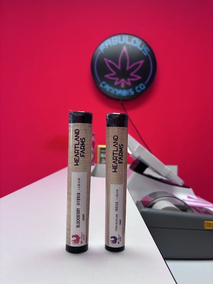 Heartland Farms - Blockberry Shake Pre-Roll 1g