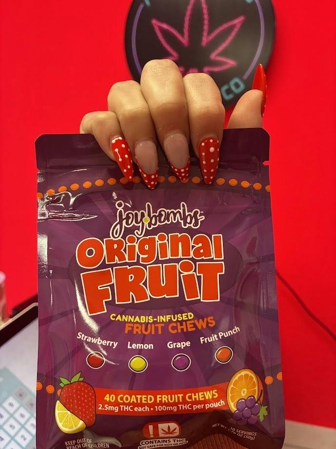 Joy Bombs Original Fruit - 100mg THC (40pk / 2.5mg THC ea)
