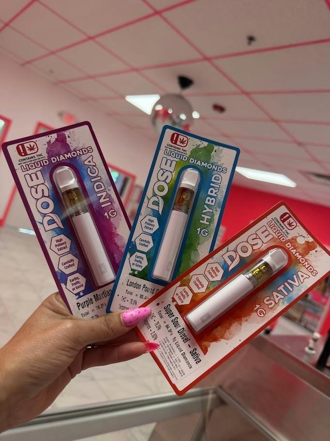 LONDON POUND CAKE 1G LIQUID DIAMONDS DISPOSABLE CART - DOSE