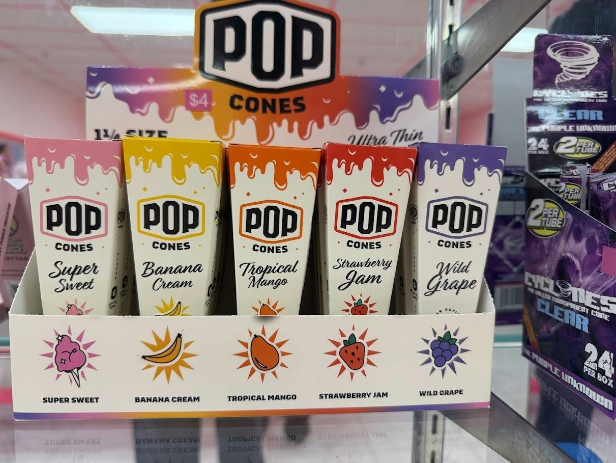 POP CONES - CONES WITH POPABLE FLAVOR