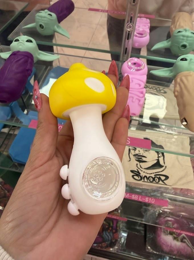 MUSHROOM SILICONE PIPE