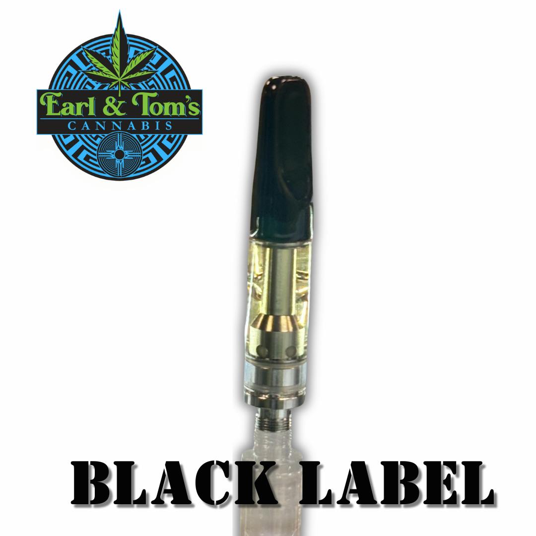 BLACK Strawberry Cough 1G Cart at Earl and Tom's Prince