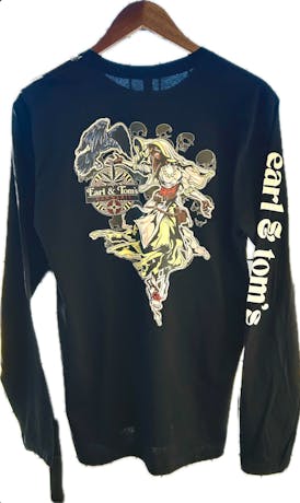 Shirt- Black Long Sleeved Medium