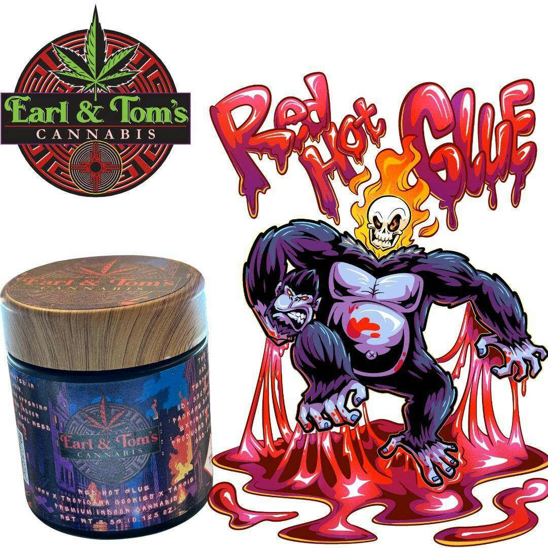 Red Hot Glue 3.5g Jar