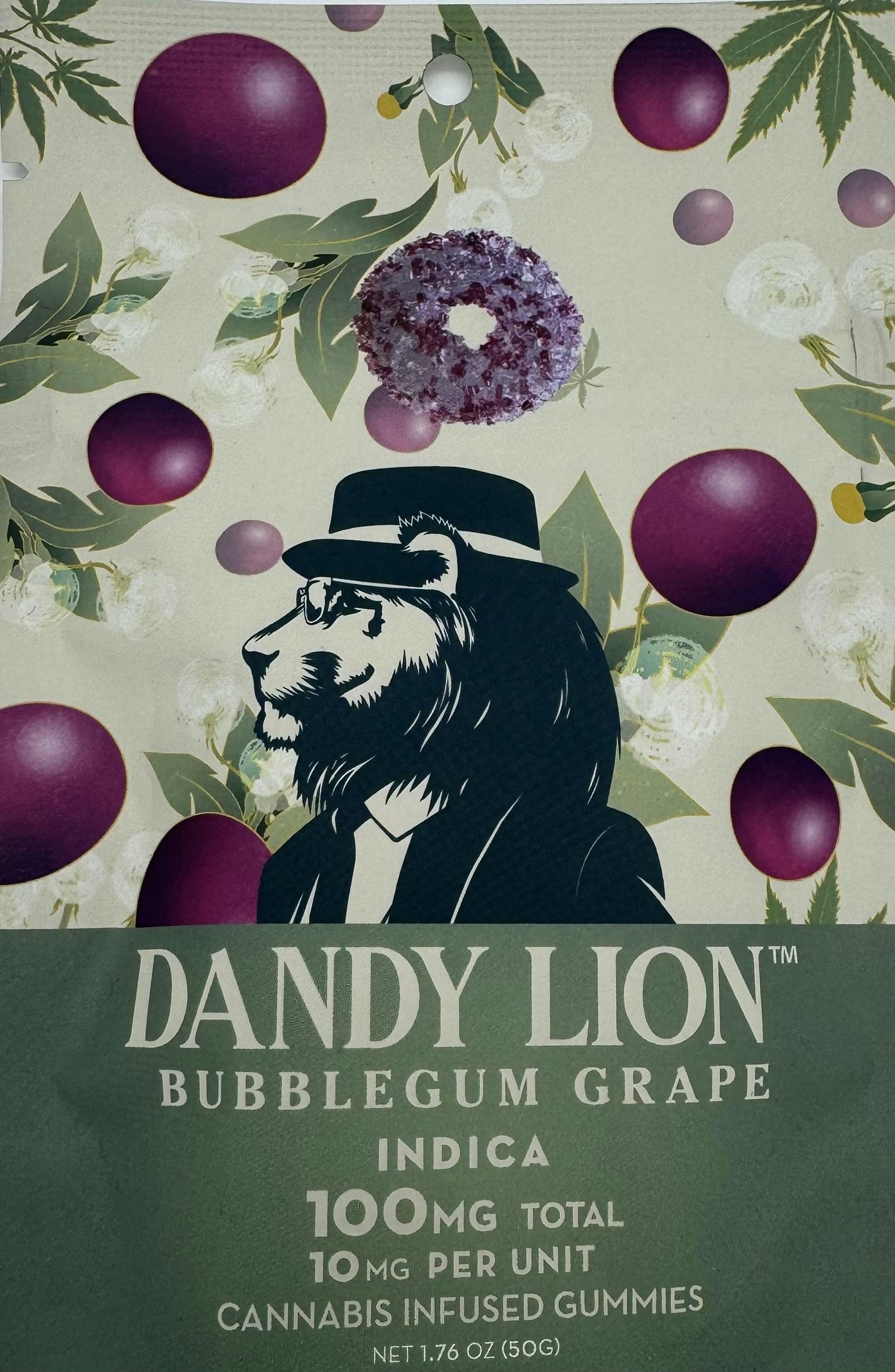 Bubblegum Grape - 100mg 10pc Gummy