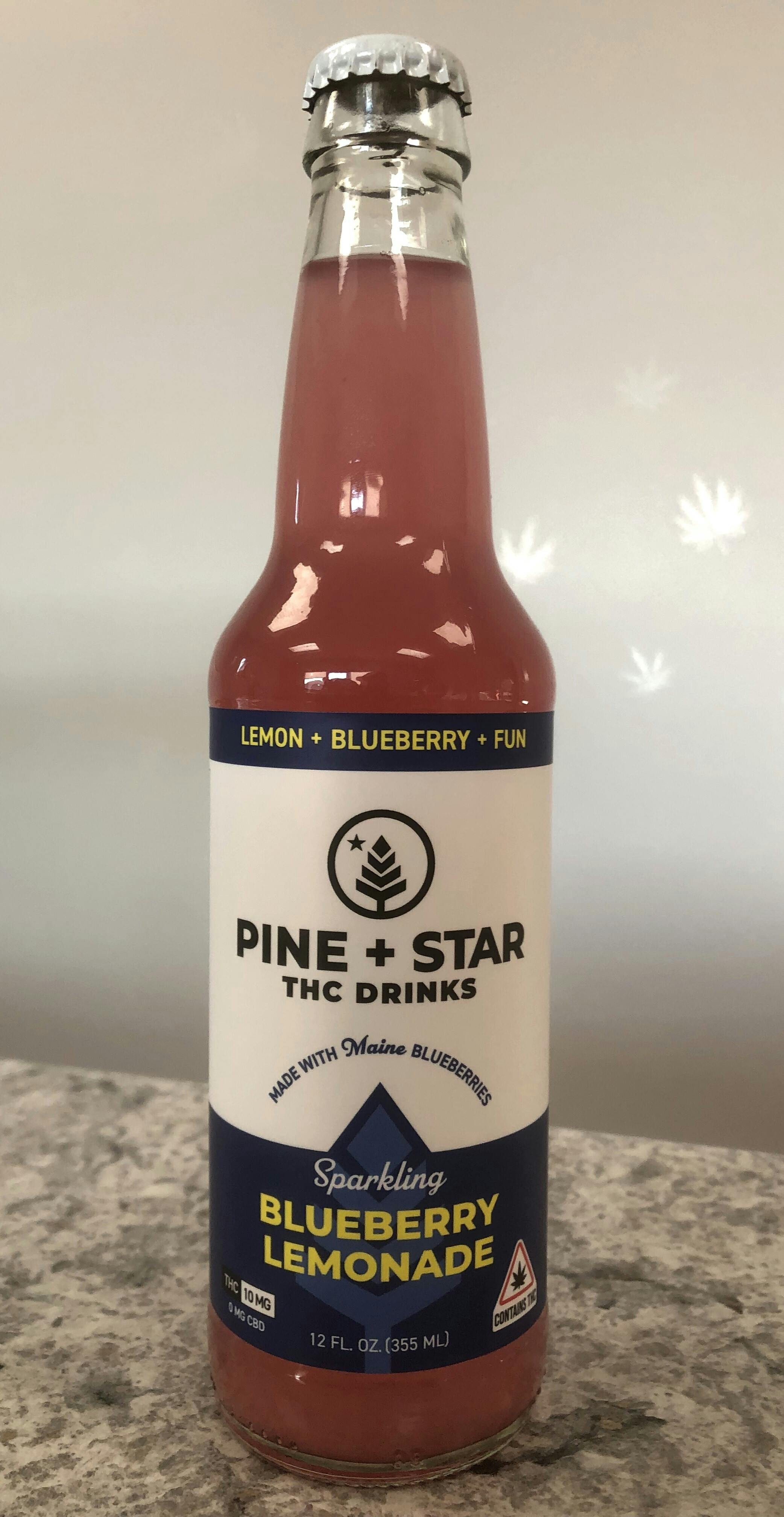 Blueberry Lemonade | Carbonated | 10mg | 12fl oz at Just Baked