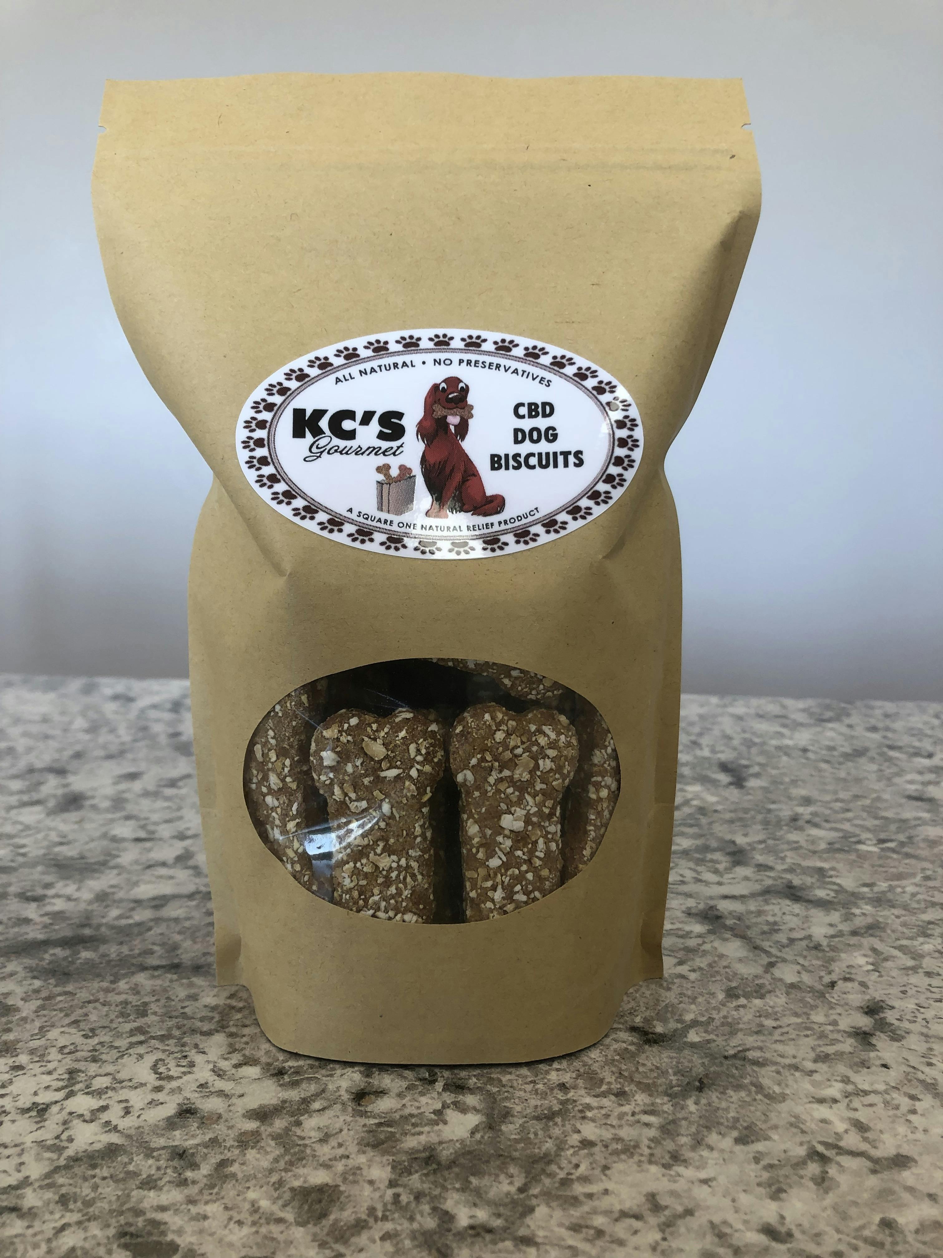 KC's Gourmet CBD Dog Biscuits 24pk