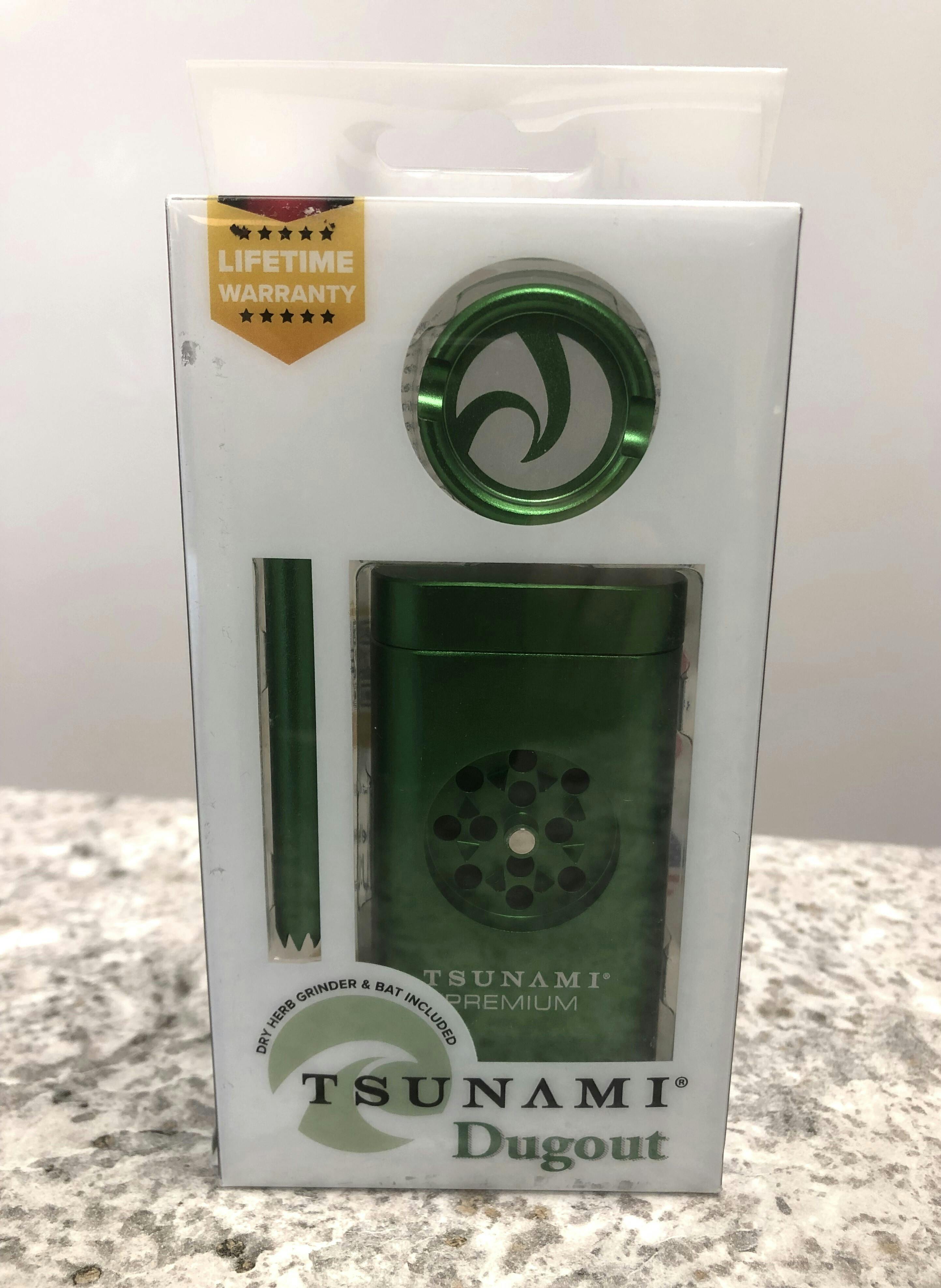 Tsunami | Premium 4-In-1 Dugout w/Dry Herb Grinder