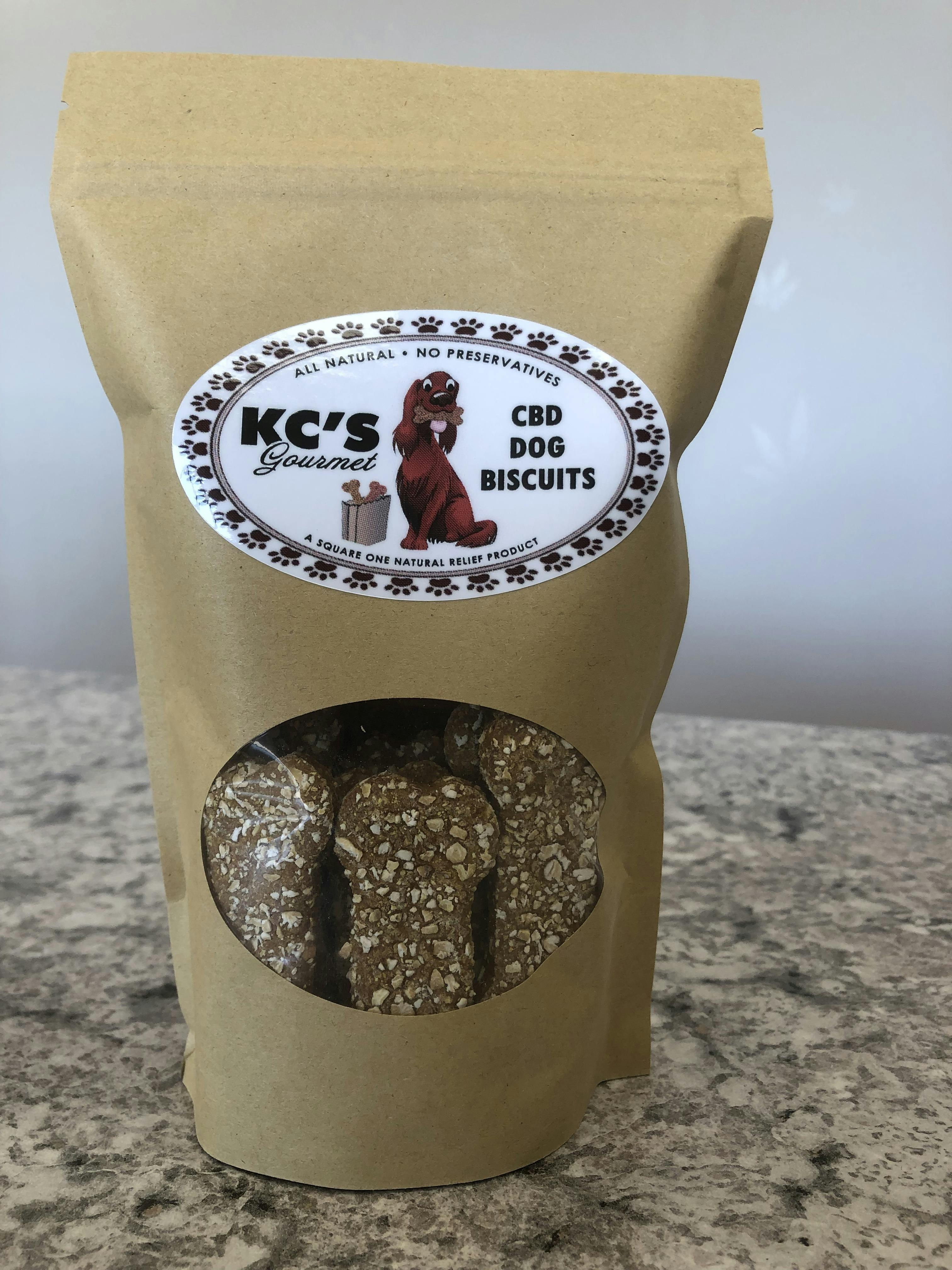 KC's Gourmet CBD Dog Biscuits 12pk