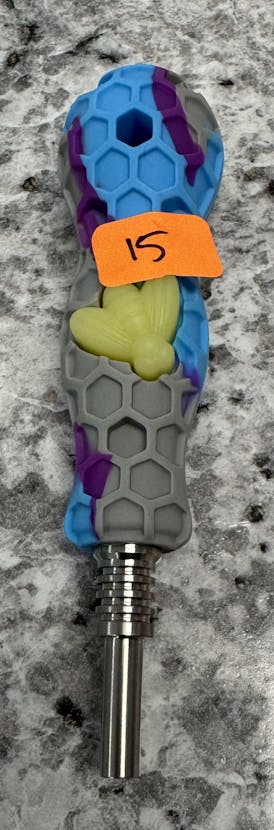 AFG | Glow Bee Silicone Dab Straw
