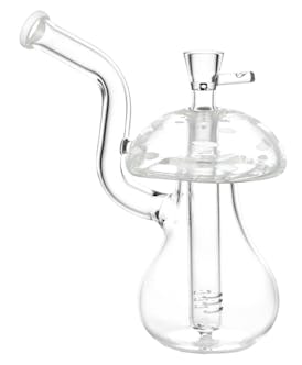 AFG | Clear Mushroom Glass Water Pipe