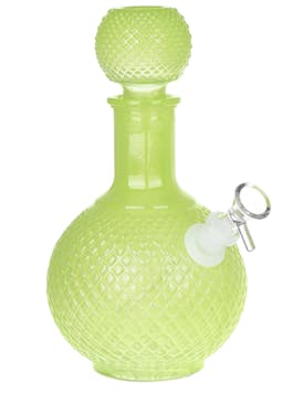 AFG | Vintage Crystal Decanter Solid Color Glass Water Pipe