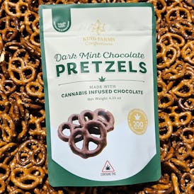 Kind Farms | Dark Mint Chocolate Pretzels 200mg