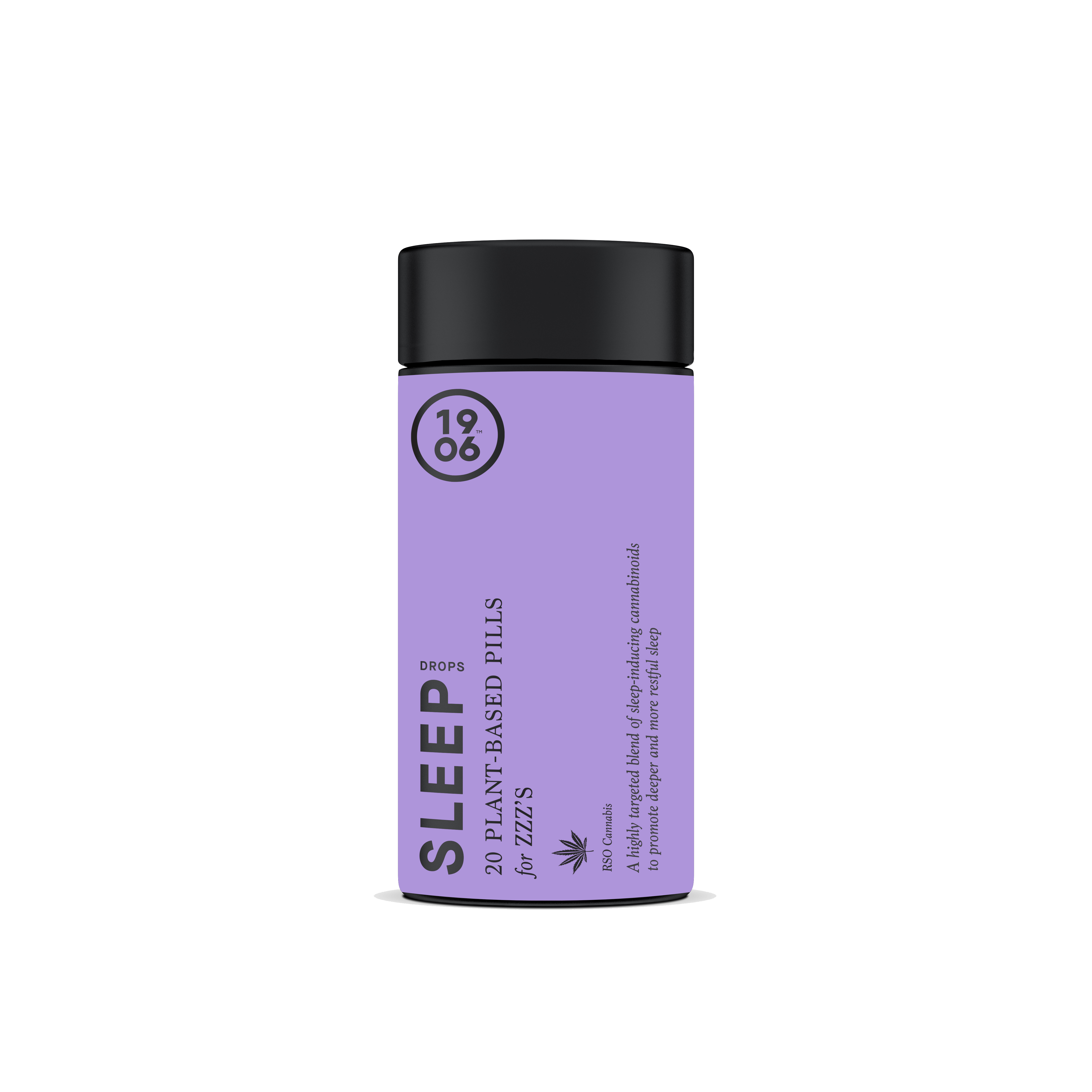 1906 New Highs | Sleep Drops 5:5:1 Gummies | 100mg | 20pk | 5mg/ea