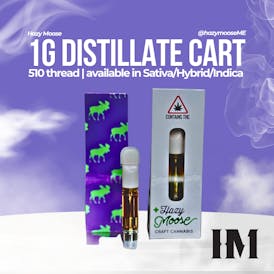 Hazy Moose | 1G Distillate | Bubble Gum OG (I)