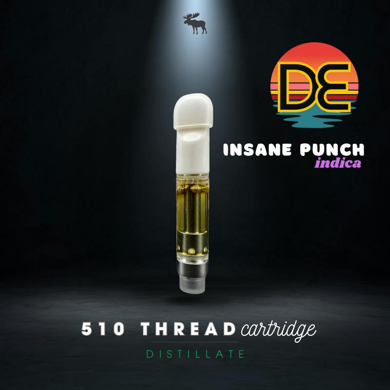 Down East | 1g Distillate 510 | Insane Punch - Indica cannabis product