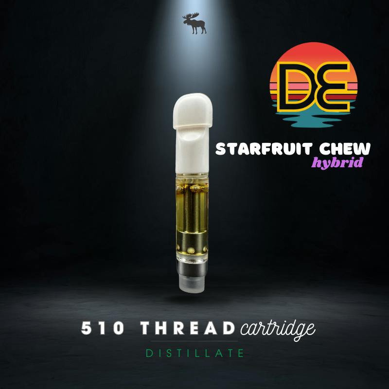 Down East | 1g Distillate 510 | Starfruit Chew - Hybrid cannabis product