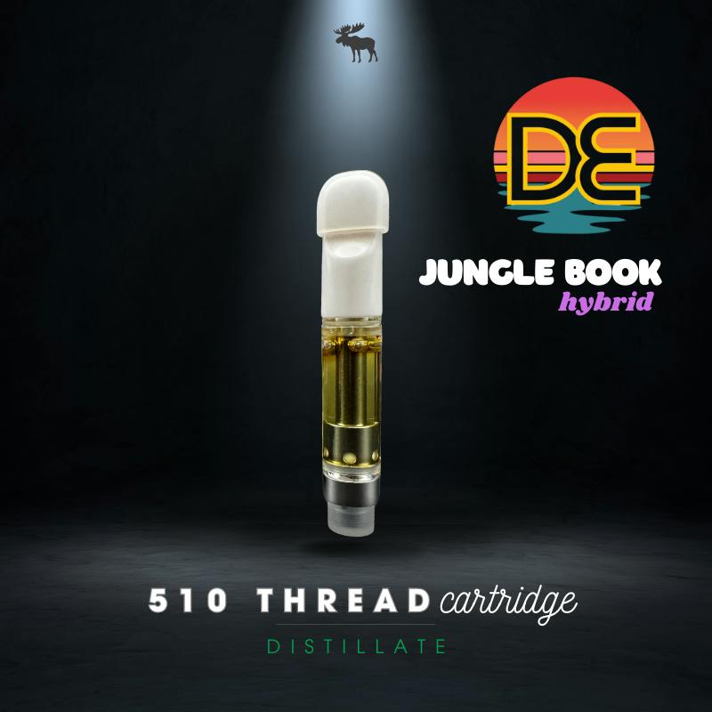 Down East | 1g Distillate 510 | Jungle Book - Hybrid cannabis product